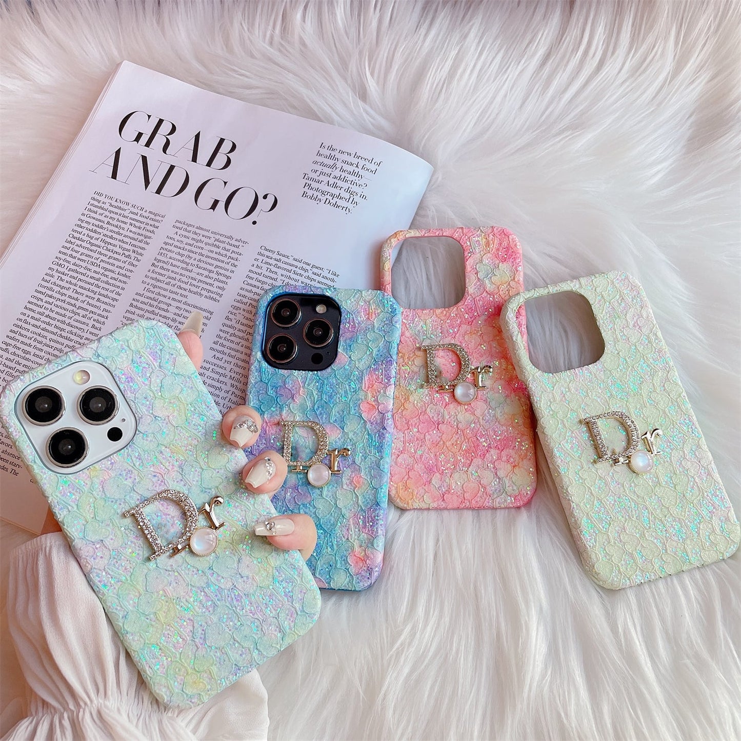 Glitter Diamond Logo Case