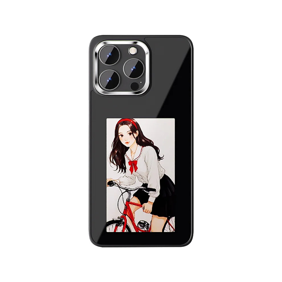 iPhone 16 pro 4-color HD 4.0-inch large screen, built-in lens holder, the best smart NFC phone case