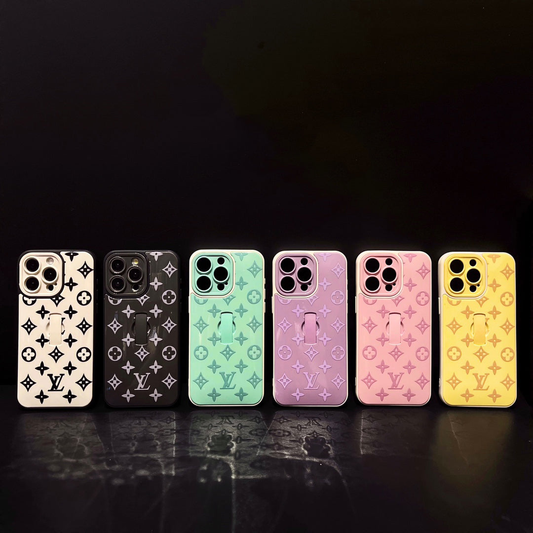 Colorful Embossed Small Holder Case